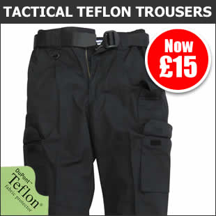 Tactical Combat Trousers with Teflon Coating