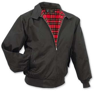 Black Harrington Jacket