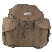 Italian Canvas Back Pack