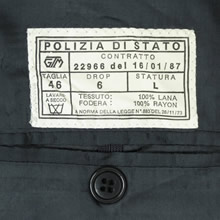 Italian great coat label