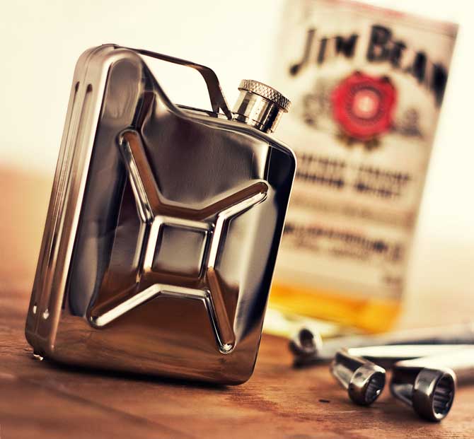 Jerry Can Hip Flask