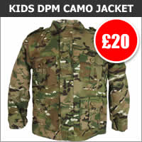 Kids Multicam Padded Jacket
