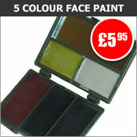 5 Colour Face Paint