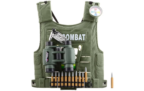 Kids Combat Vest Set