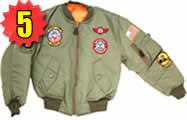 Badged MA1 Flight Jacket