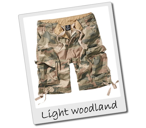 Light Woodland Cargo Shorts