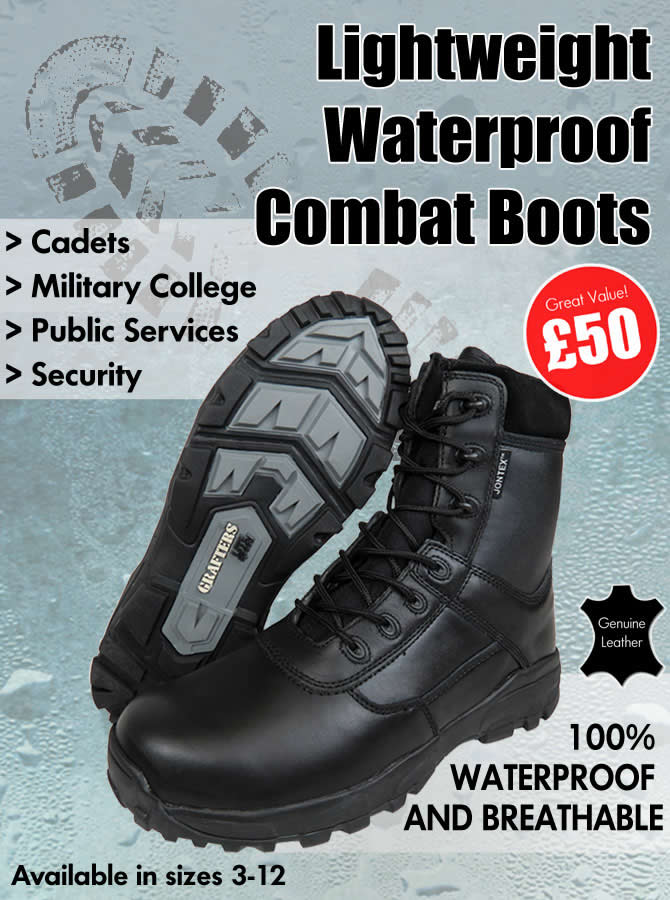 Lightweight Waterproof Combat Boots