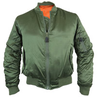MA1 Satin Bomber Jacket