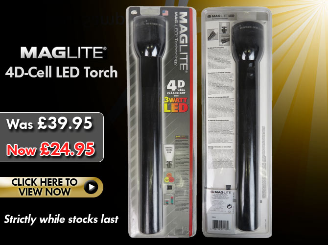 Mag-lite 4D-Cell LED Torch