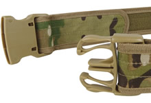 Multicam combat belt buckle