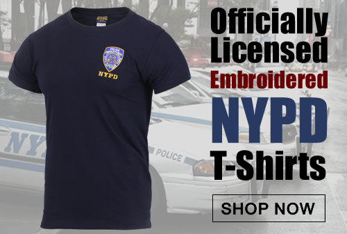 Embroidered NYPD T-Shirt