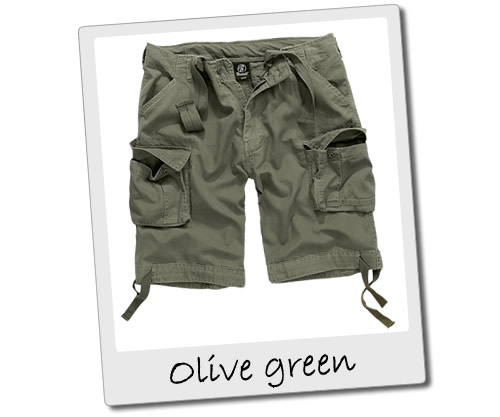 Olive Green Cargo Shorts