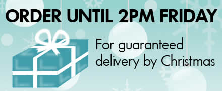 Order by 2pm Friday for Christmas
