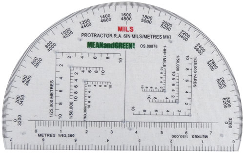 Military Protractor