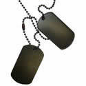 Set of Blank Dog Tags