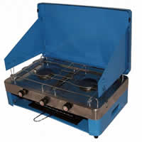 Double Burner and Grill