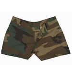 Womens Camo Shorts