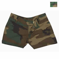 Womens Camo Shorts