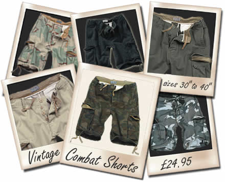 Vintage Combat Shorts