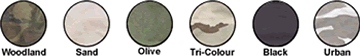 Vintage Combat Shorts Colours