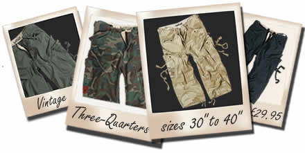 Vintage Three Quarters