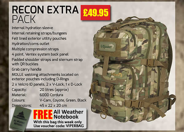 Viper Tactical Recon Extra Pack