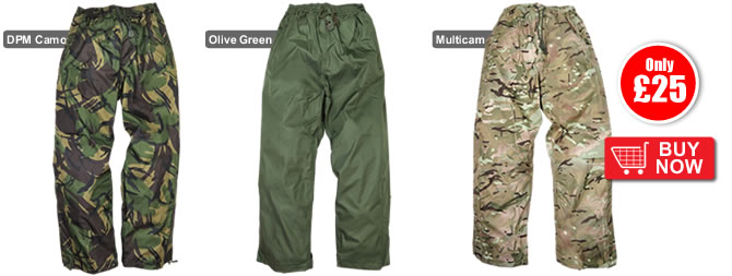 Waterproof Breathable Trousers