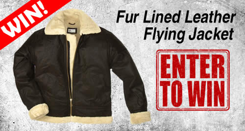 Win a Leather Flying Jacket