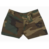 Womens Camo Shorts