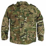 Kids Padded Multicam Jacket