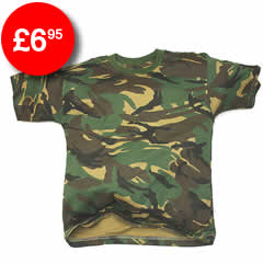 Kids Camouflage T-shirt