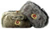 Acrylic Fur Cossack Hats with Badge
