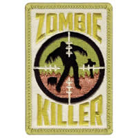 Zombie Killer Cloth Badge